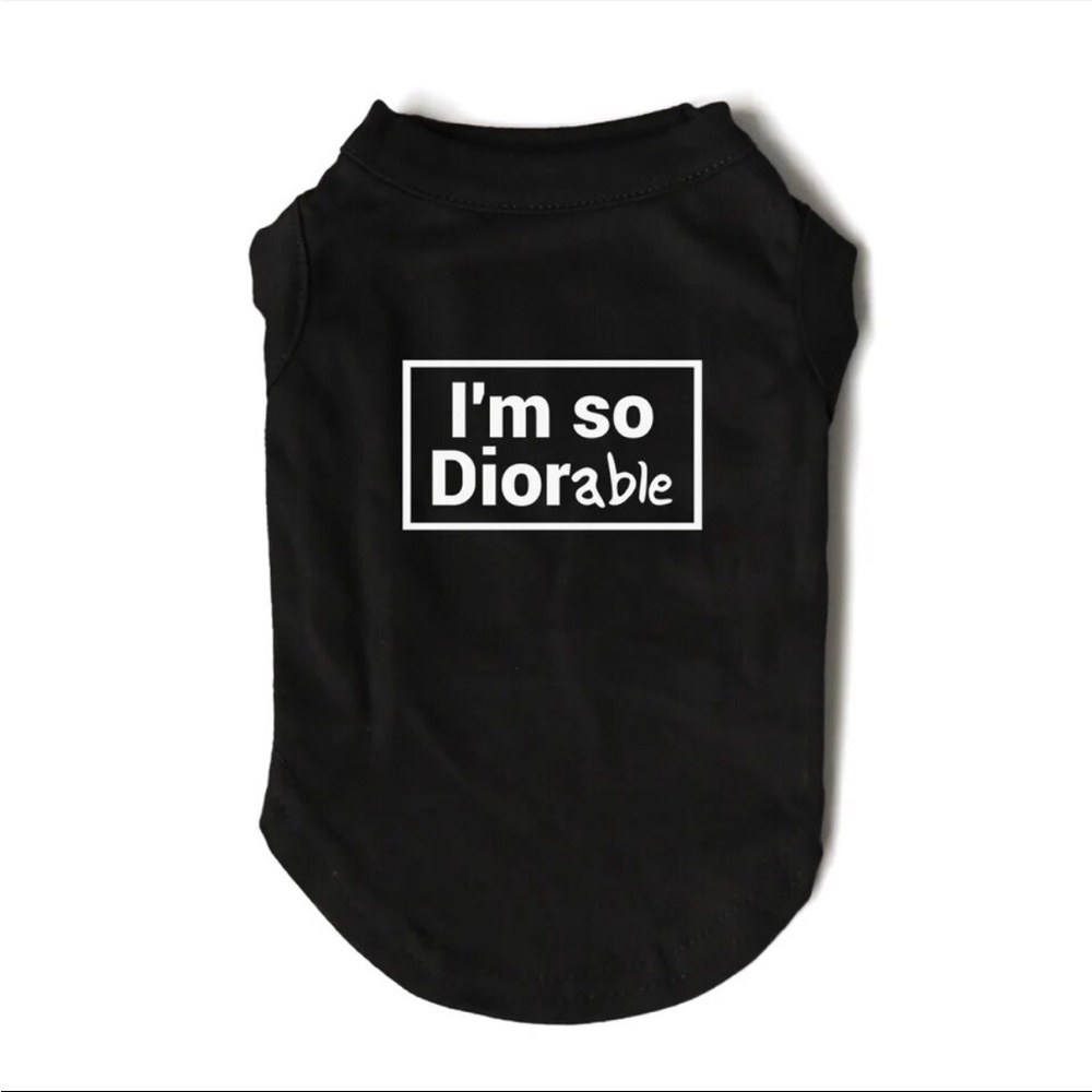 Doggie Dior -able shirt!
